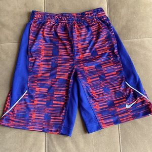 Nike Dri-Fit BlueRed jersey shorts Sz 7
